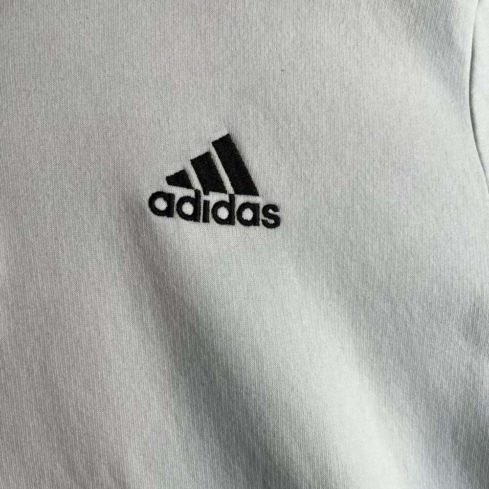 Adidas Men’s Athletic Long‎ Sleeve Hoodie Sz Large White